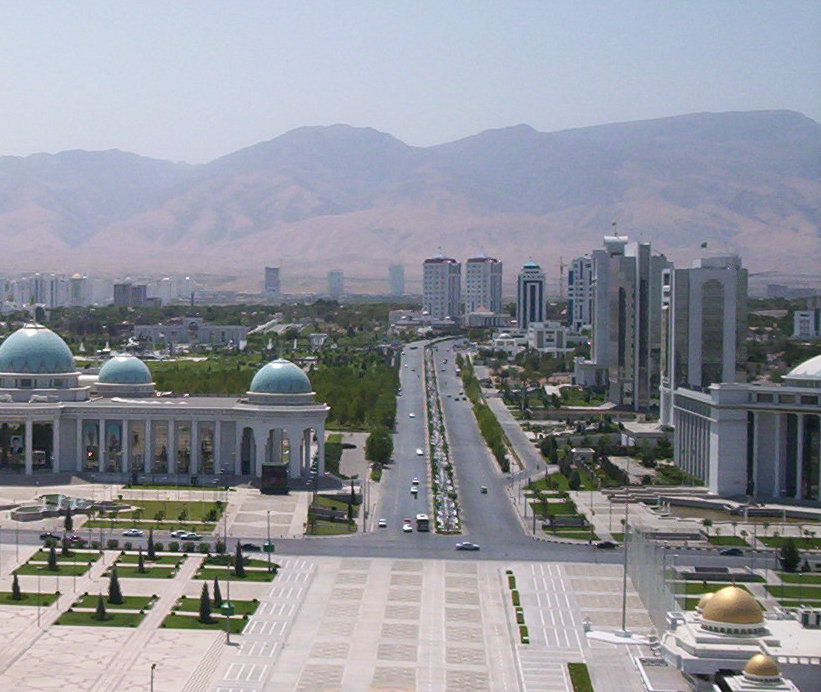 Crossing from Turkmenistan to Iran at Bajgiran