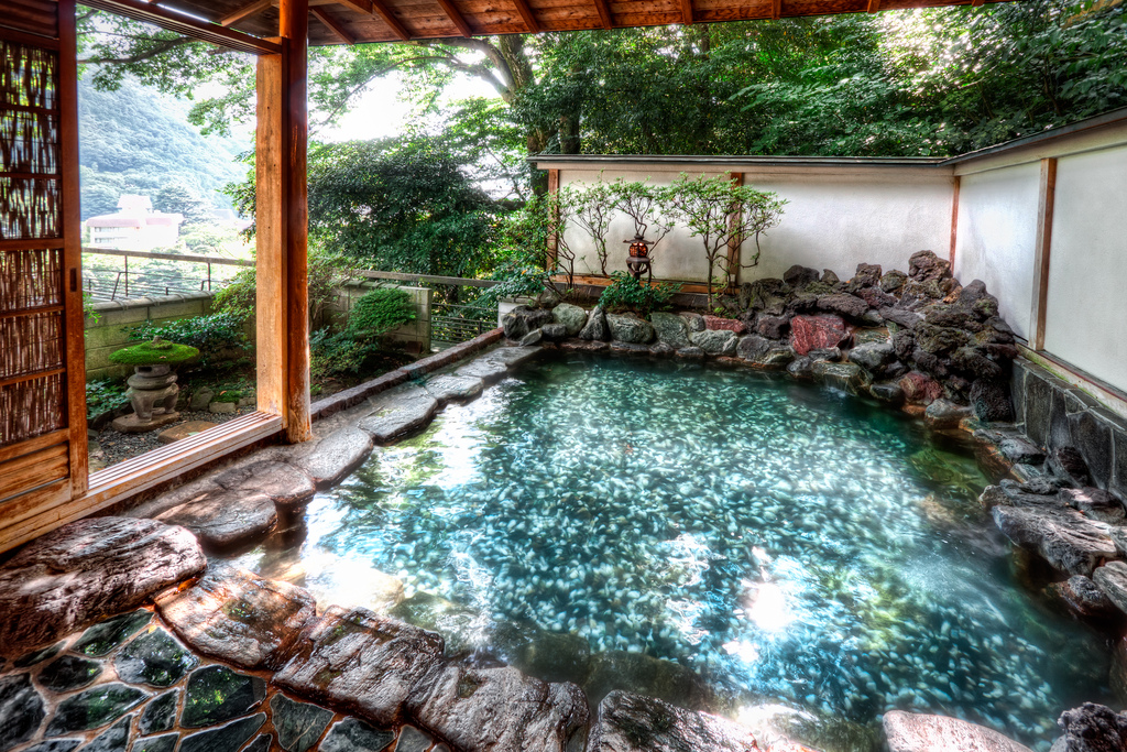Visiting an Onsen in Japan
